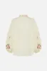 EMBROIDERED BALLOON SLEEVE SHIRT BLOUSE IN HONOUR OF HEIRLOOMS sold by Camilla
