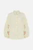 EMBROIDERED BALLOON SLEEVE SHIRT BLOUSE IN HONOUR OF HEIRLOOMS sold by Camilla
