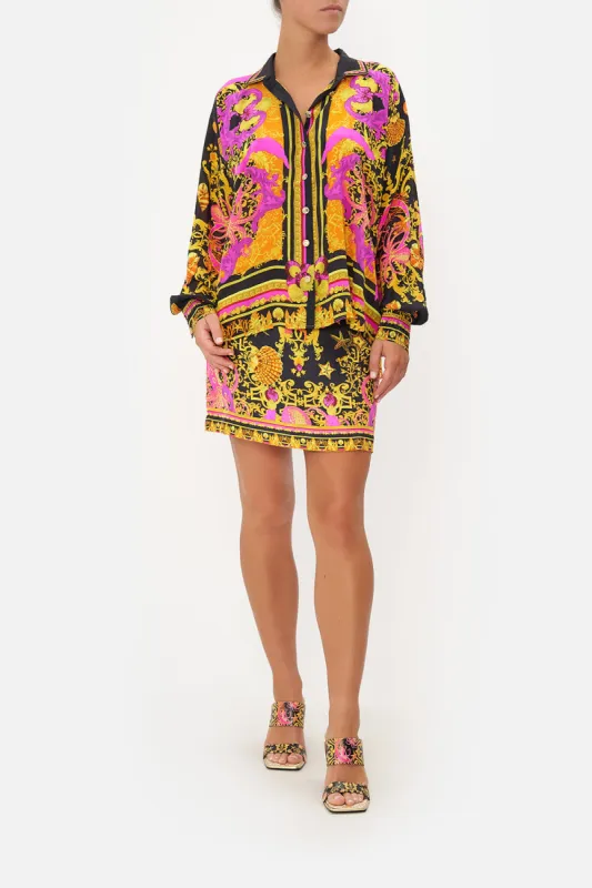 CURVED HEM SHIRT OCTOPIA sold by Camilla