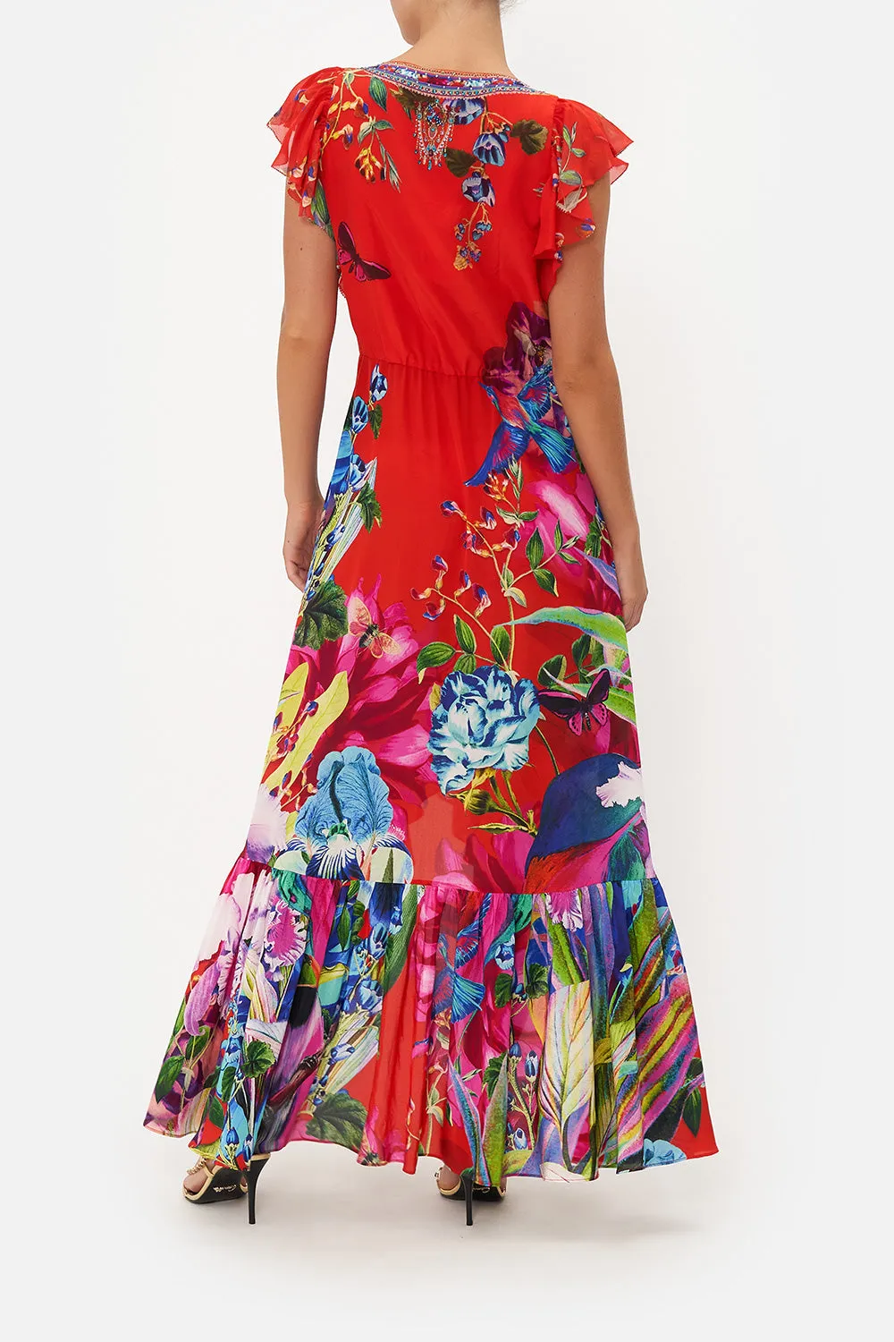 RUFFLE WRAP DRESS BIRDS OF A FEATHER sold by Camilla product image thumbnail 2