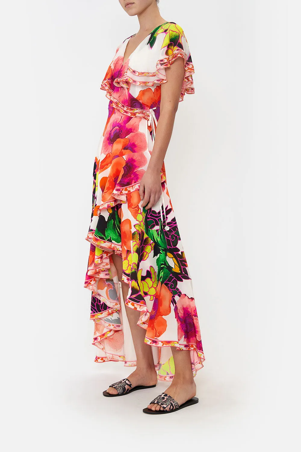 FRILL SLEEVE LONG DRESS PRETTY AS A POPPY sold by Camilla product image thumbnail 4