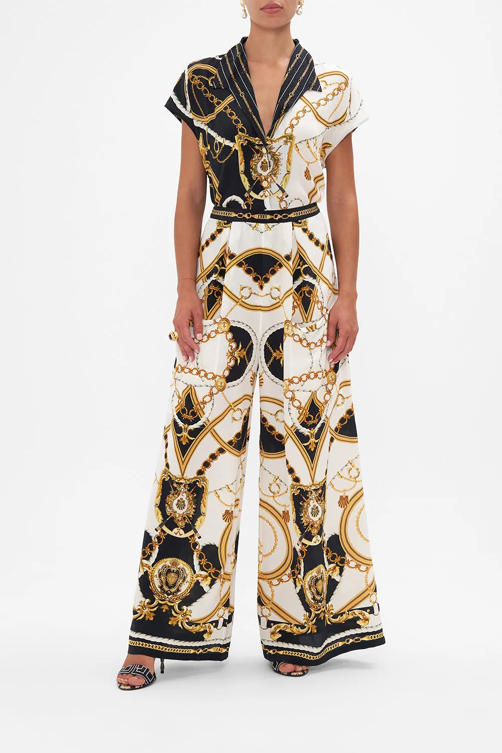 BUTTON THROUGH COLLARED TOP COAST TO COAST sold by Camilla