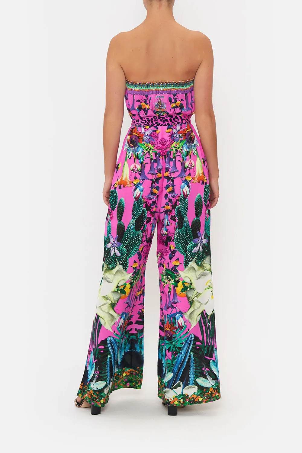 STRAPLESS JUMPSUIT WITH D RING BELT EXOTICA EROTICA sold by Camilla product image thumbnail 2