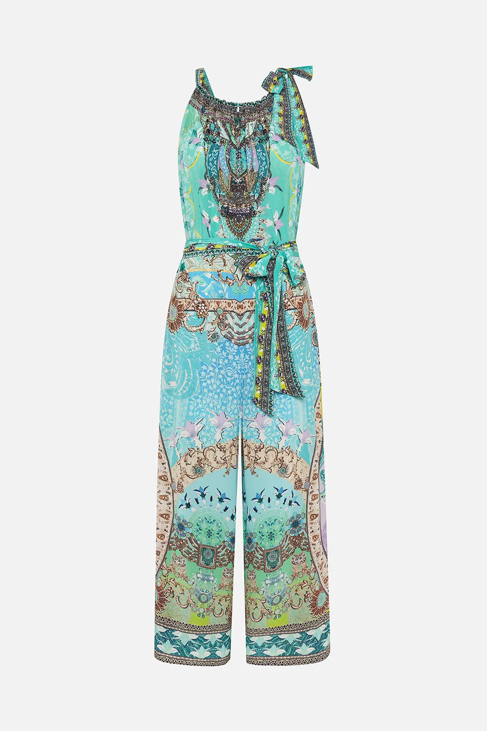 DRAWSTRING NECK JUMPSUIT TURN BACK TIME sold by Camilla product image thumbnail 3