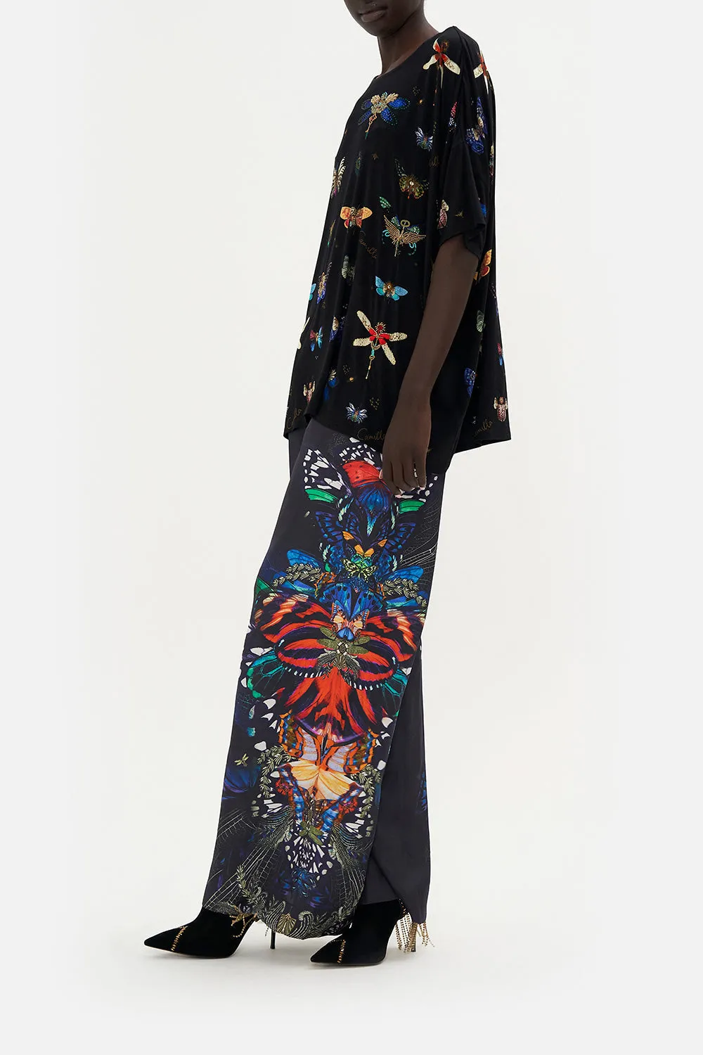 RELAXED FIT DROP SHOULDER TEE FLUTTER BY sold by Camilla product image thumbnail 4