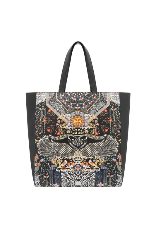 SAFFIANO TOTE BAG BEHIND CLOSED DOORS sold by Camilla