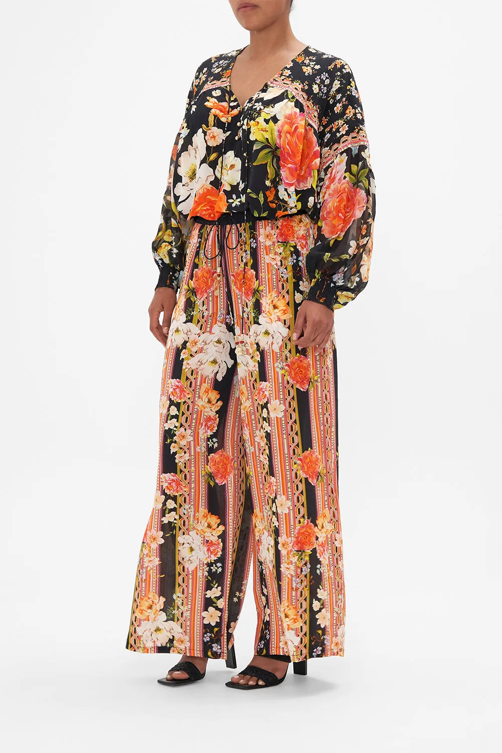 BLOUSON BLOUSE WITH NECK TIE SECRET HISTORY sold by Camilla product image thumbnail 4