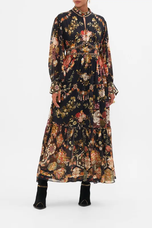 SHAPED WAISTBAND DRESS WITH TIERED SKIRT STITCHED IN TIME sold by Camilla