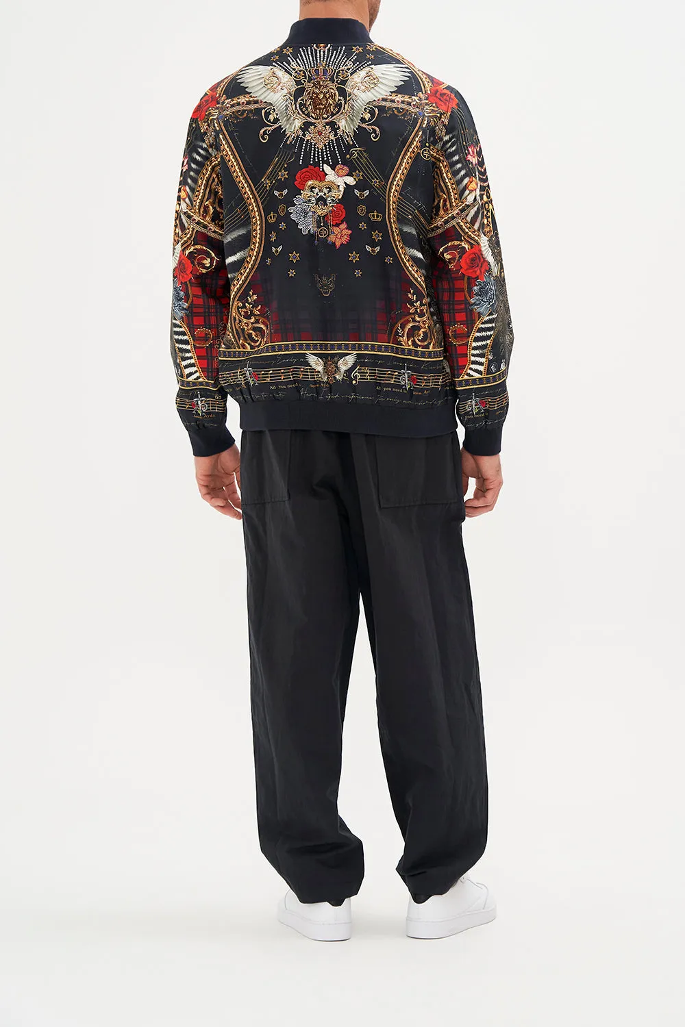 ZIP THROUGH BOMBER JACKET DO I ENTERTAIN YOU sold by Camilla product image thumbnail 2