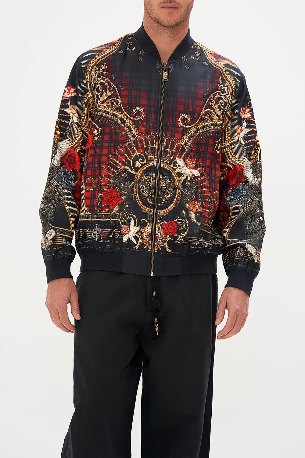 ZIP THROUGH BOMBER JACKET DO I ENTERTAIN YOU sold by Camilla product image thumbnail 5