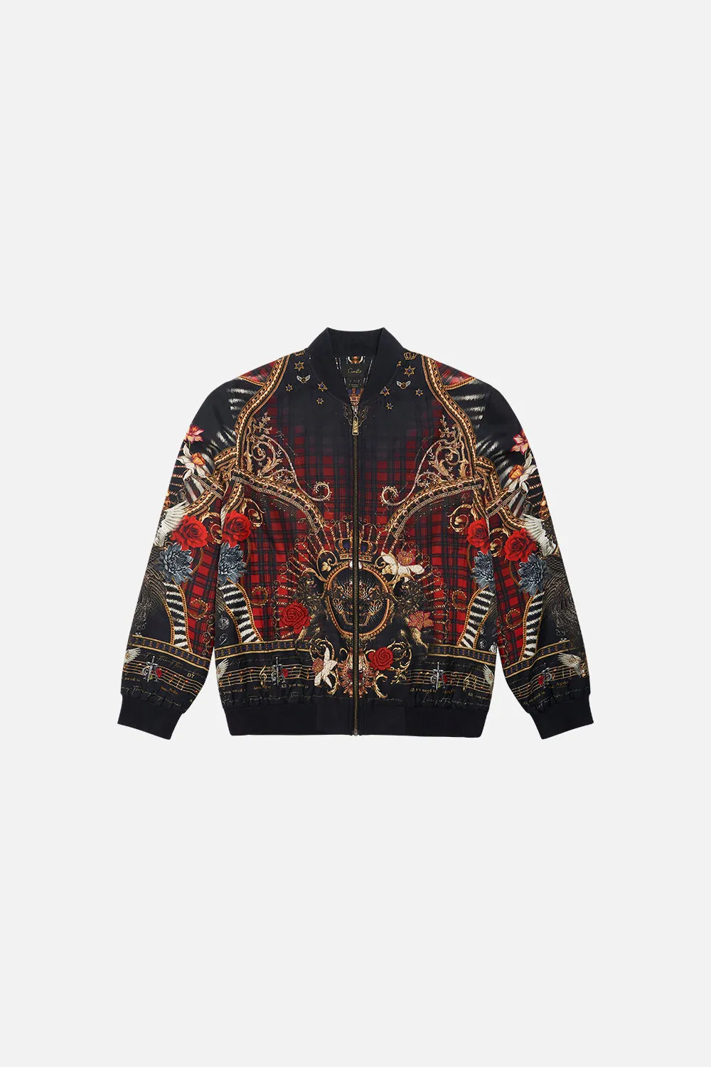 ZIP THROUGH BOMBER JACKET DO I ENTERTAIN YOU sold by Camilla product image thumbnail 3