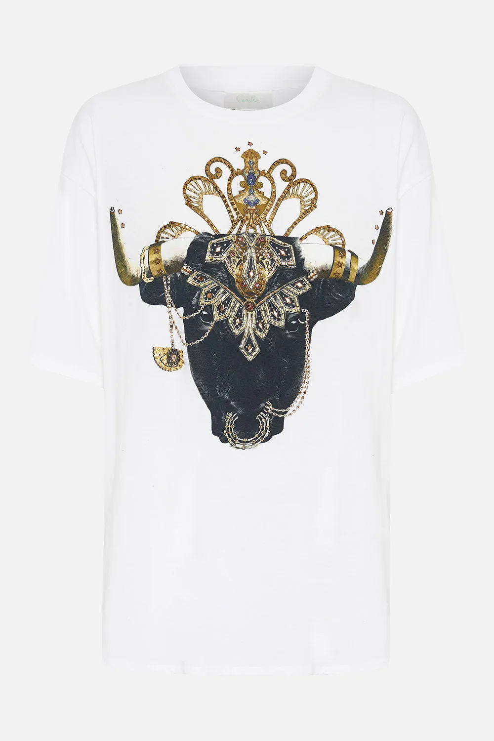OVERSIZE BAND TEE ITS ALL OVER TORERO sold by Camilla product image thumbnail 3