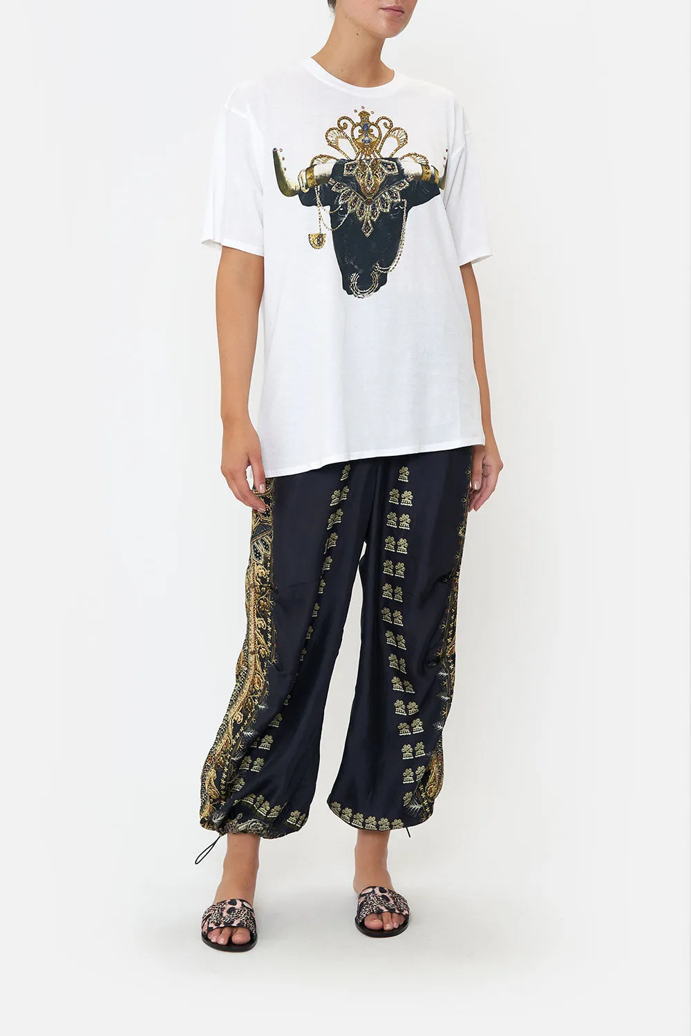 OVERSIZE BAND TEE ITS ALL OVER TORERO sold by Camilla