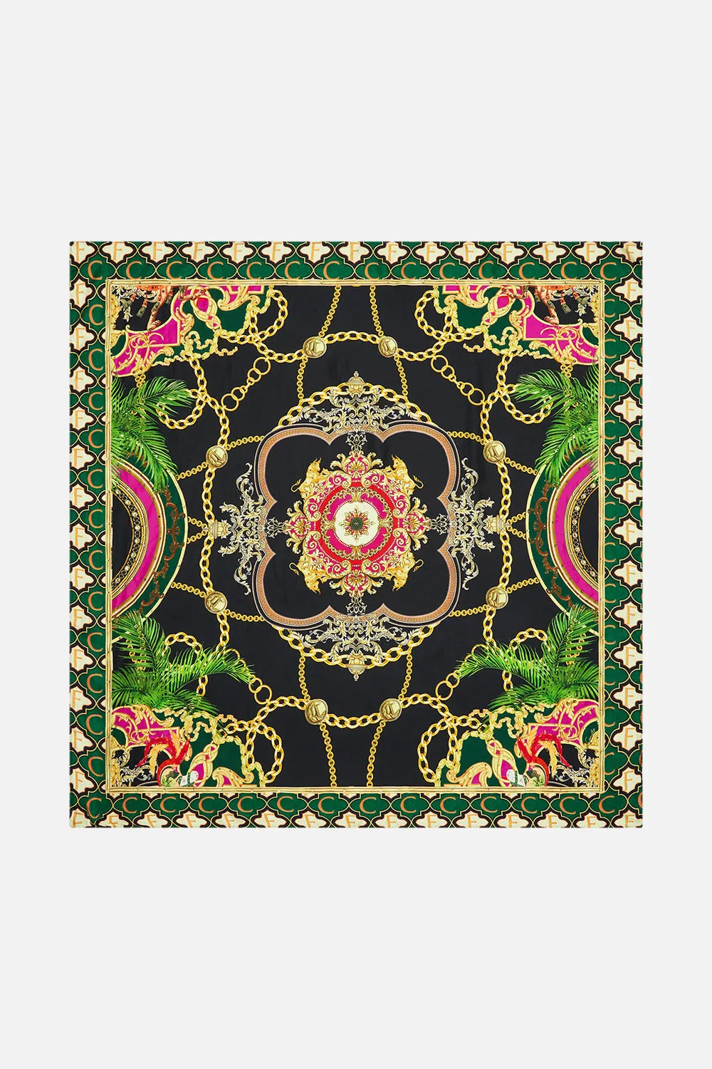 LARGE SQUARE SCARF JEALOUSY AND JEWELS sold by Camilla product image thumbnail 2