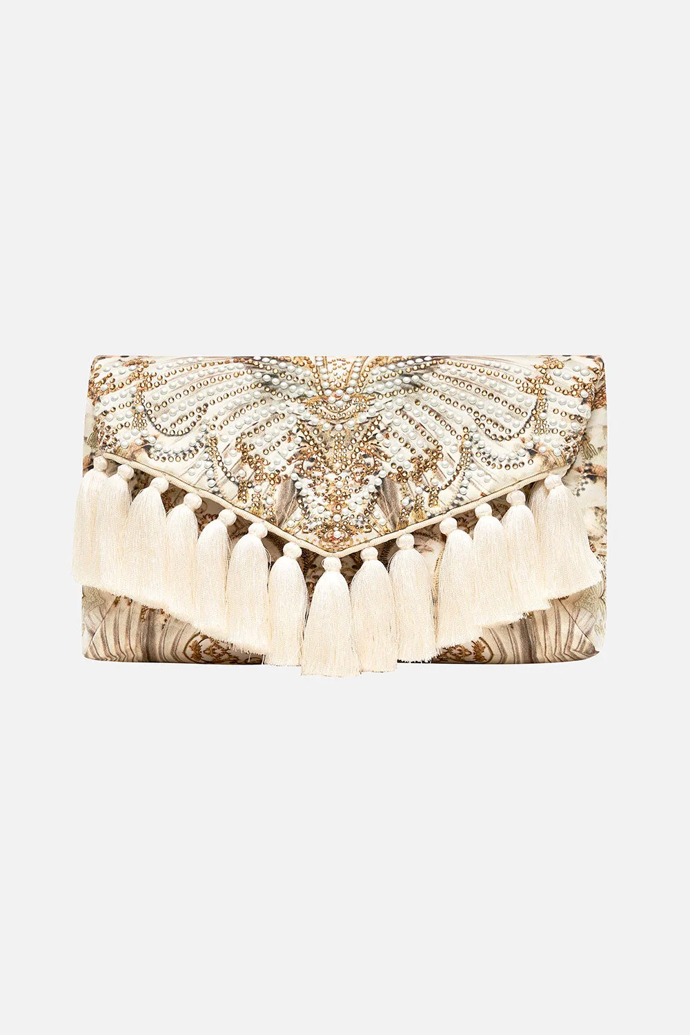 ENVELOPE CLUTCH WITH GUSSET SOAR LIKE AN EAGLE sold by Camilla
