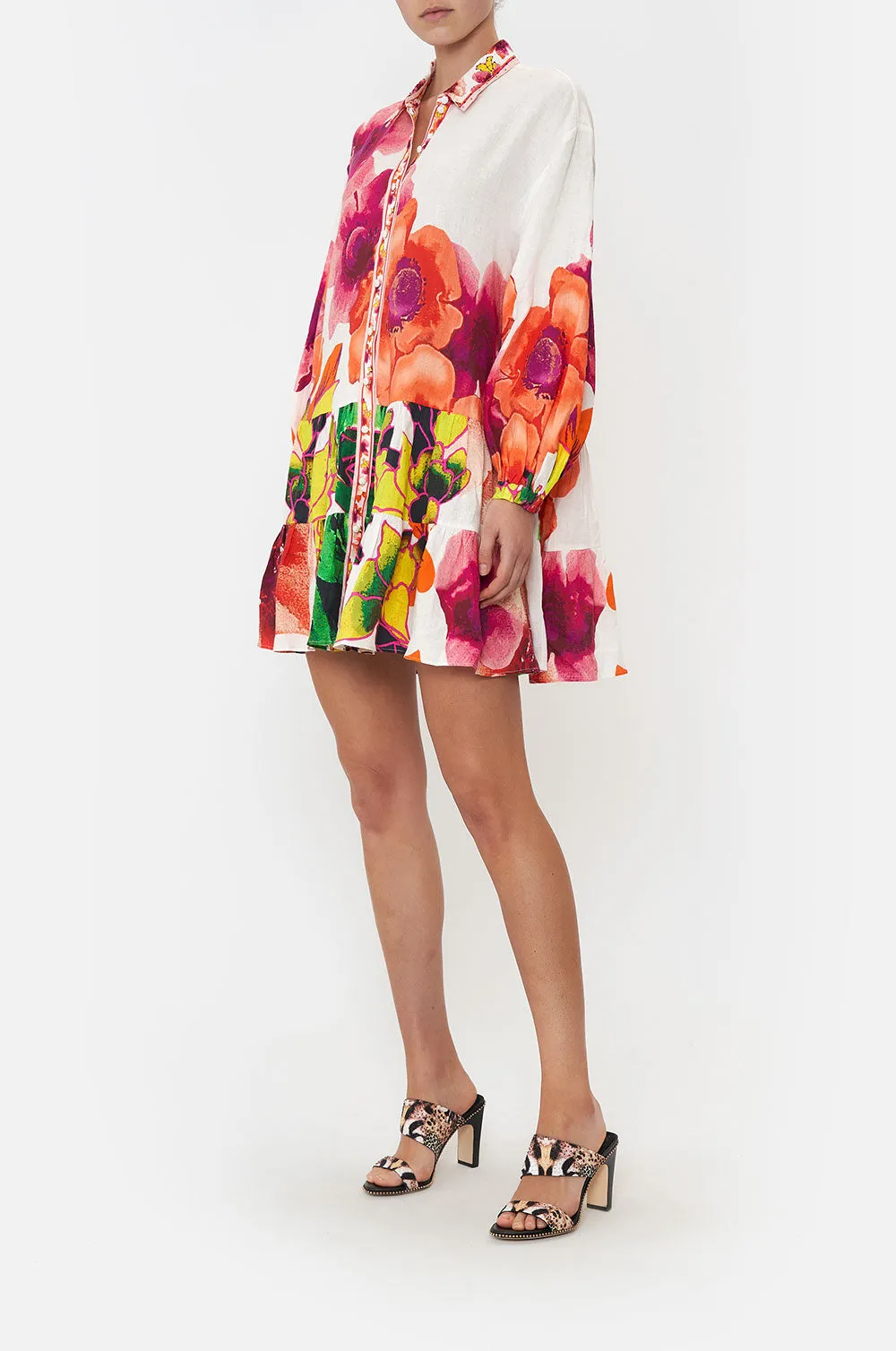 TIERED SHIRT DRESS PRETTY AS A POPPY sold by Camilla product image thumbnail 4