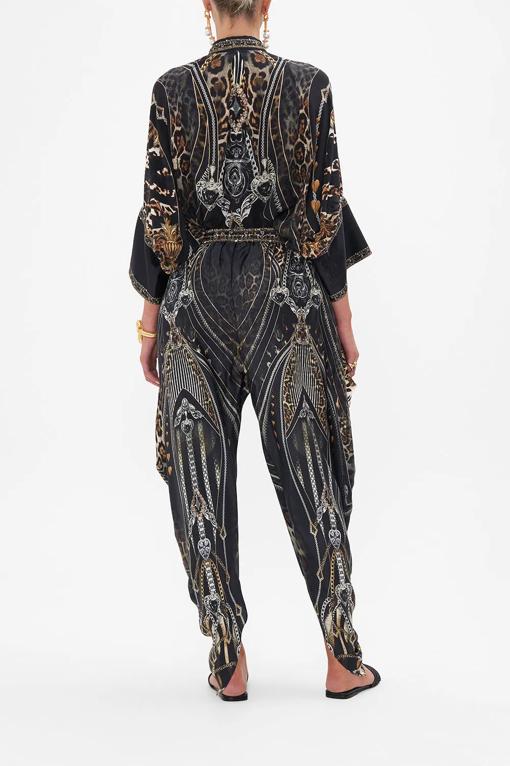 DRAPED SIDE PANT CHAOS IN THE COSMOS sold by Camilla product image thumbnail 2