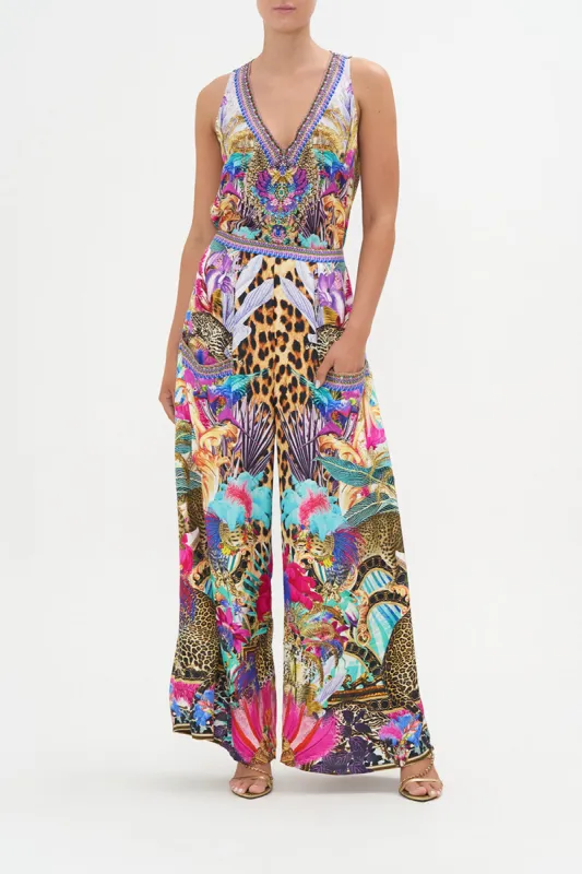 WIDE LEG TROUSER WITH FRONT POCKETS MERRY GO ROUND sold by Camilla