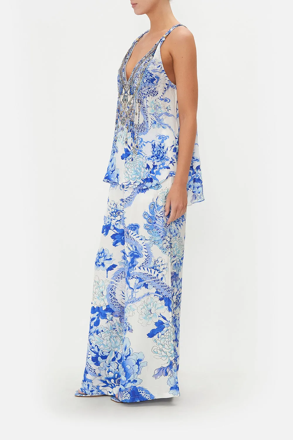 TANK TOP WITH STRAP BEAD DETAIL HEART OF A DRAGON sold by Camilla product image thumbnail 4