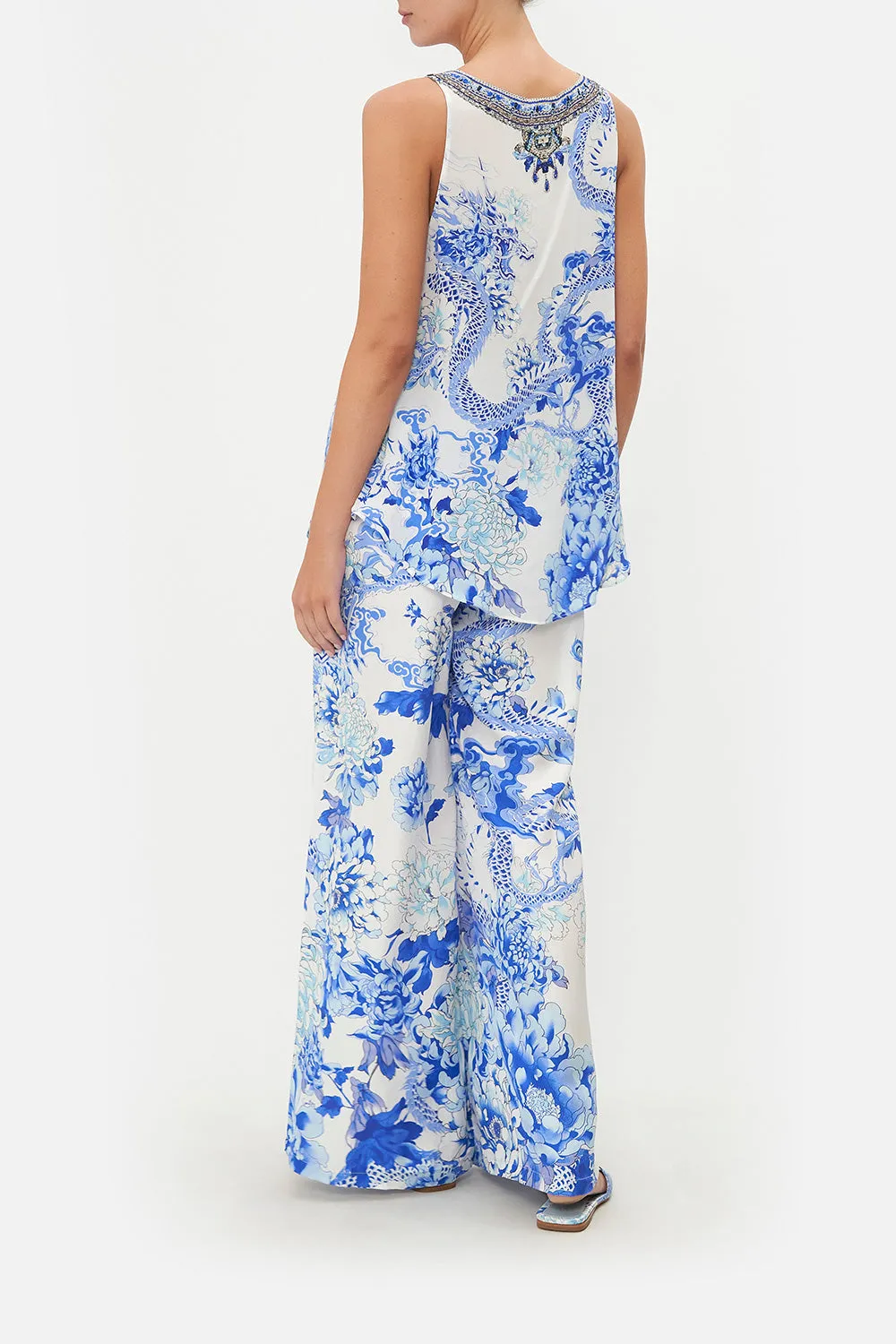 TANK TOP WITH STRAP BEAD DETAIL HEART OF A DRAGON sold by Camilla product image thumbnail 2