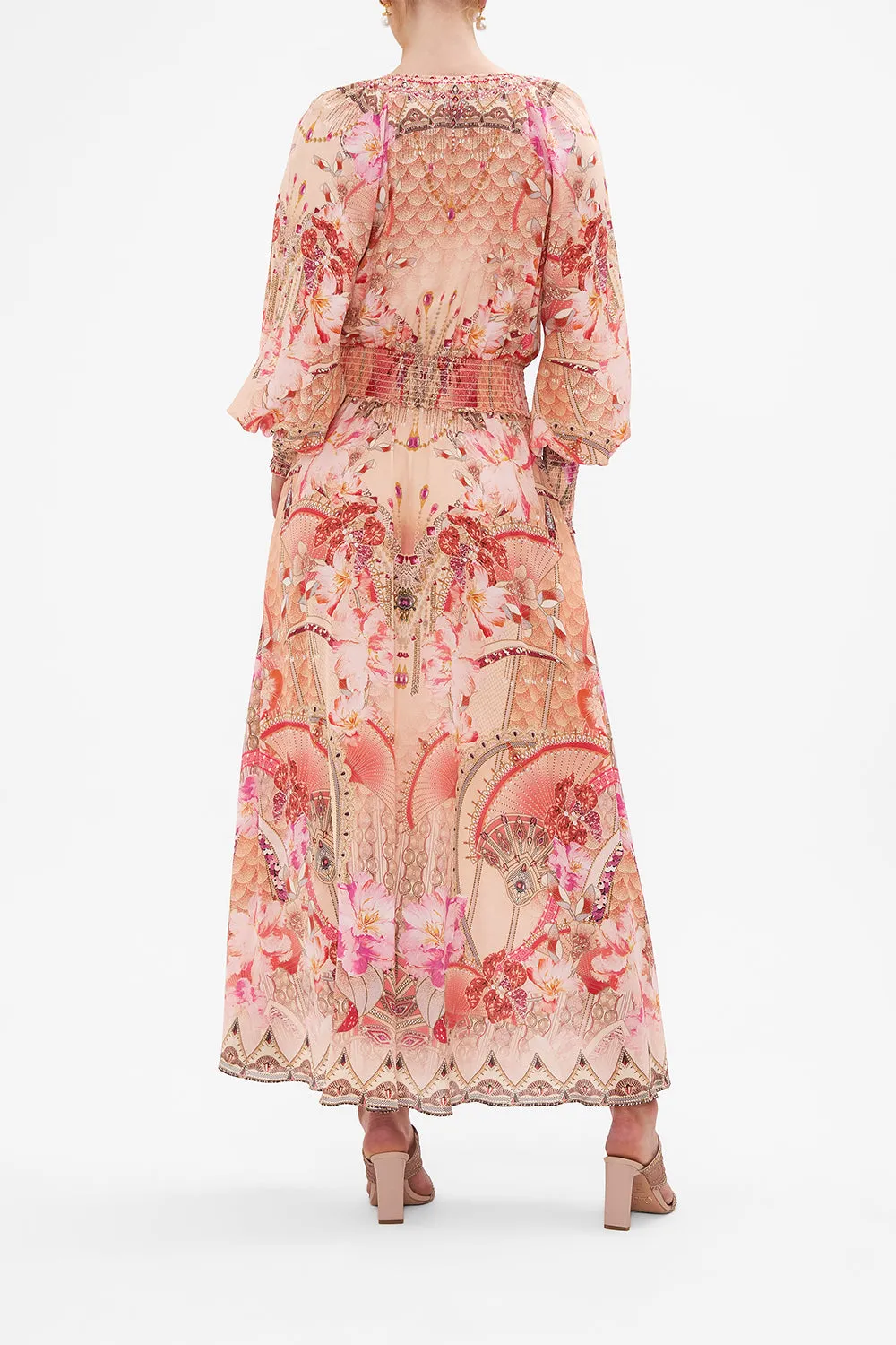 DRESS WITH SHIRRED WAIST AND CUFF ADORE ME sold by Camilla product image thumbnail 2