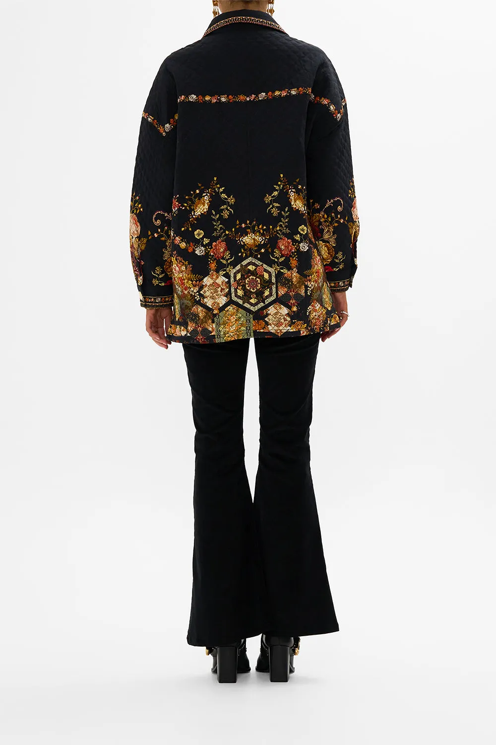 QUILTED SHACKET STITCHED IN TIME sold by Camilla product image thumbnail 2