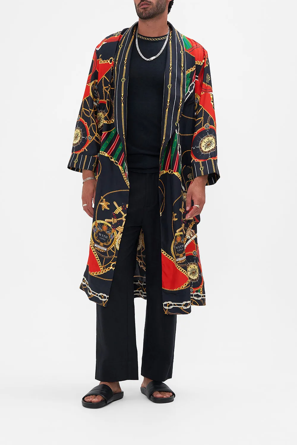 MENS FULL LENGTH ROBE CLUB APERITIVO sold by Camilla