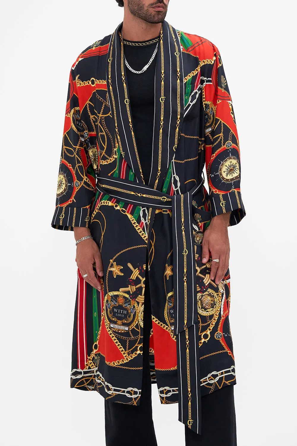 MENS FULL LENGTH ROBE CLUB APERITIVO sold by Camilla product image thumbnail 5