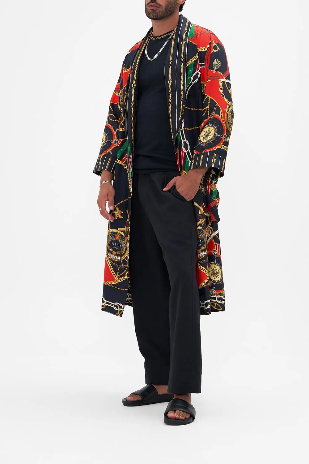 MENS FULL LENGTH ROBE CLUB APERITIVO sold by Camilla product image thumbnail 4