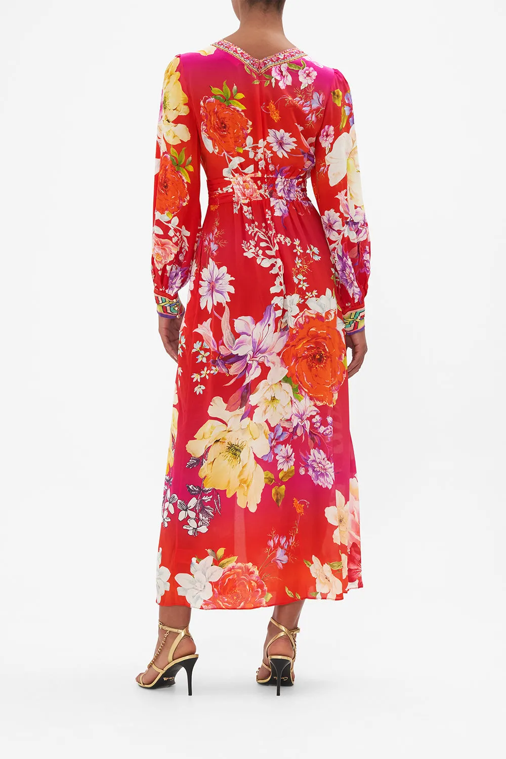 TWIST FRONT LONG DRESS KISS AND TELL sold by Camilla product image thumbnail 3