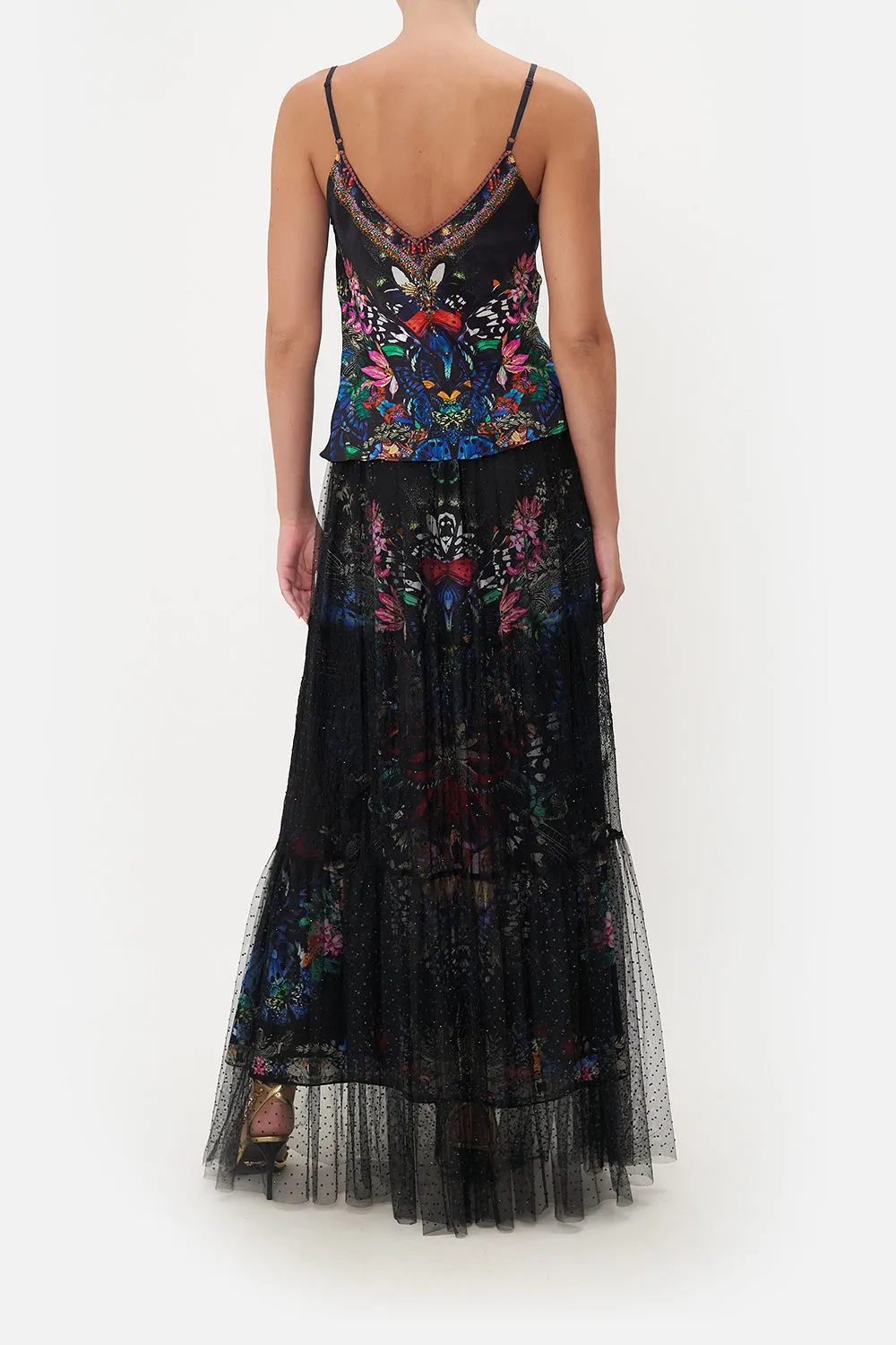 V NECK CAMI FLUTTER BY sold by Camilla product image thumbnail 2