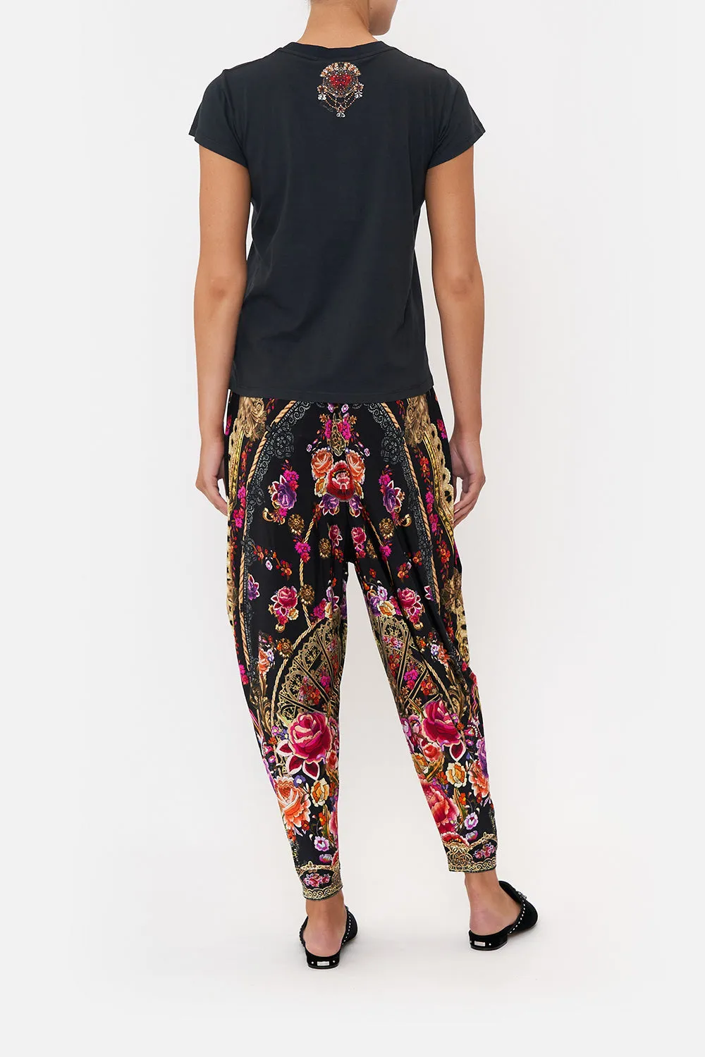 SLIM FIT ROUND NECK T-SHIRT DANCE WITH DUENDE sold by Camilla product image thumbnail 2