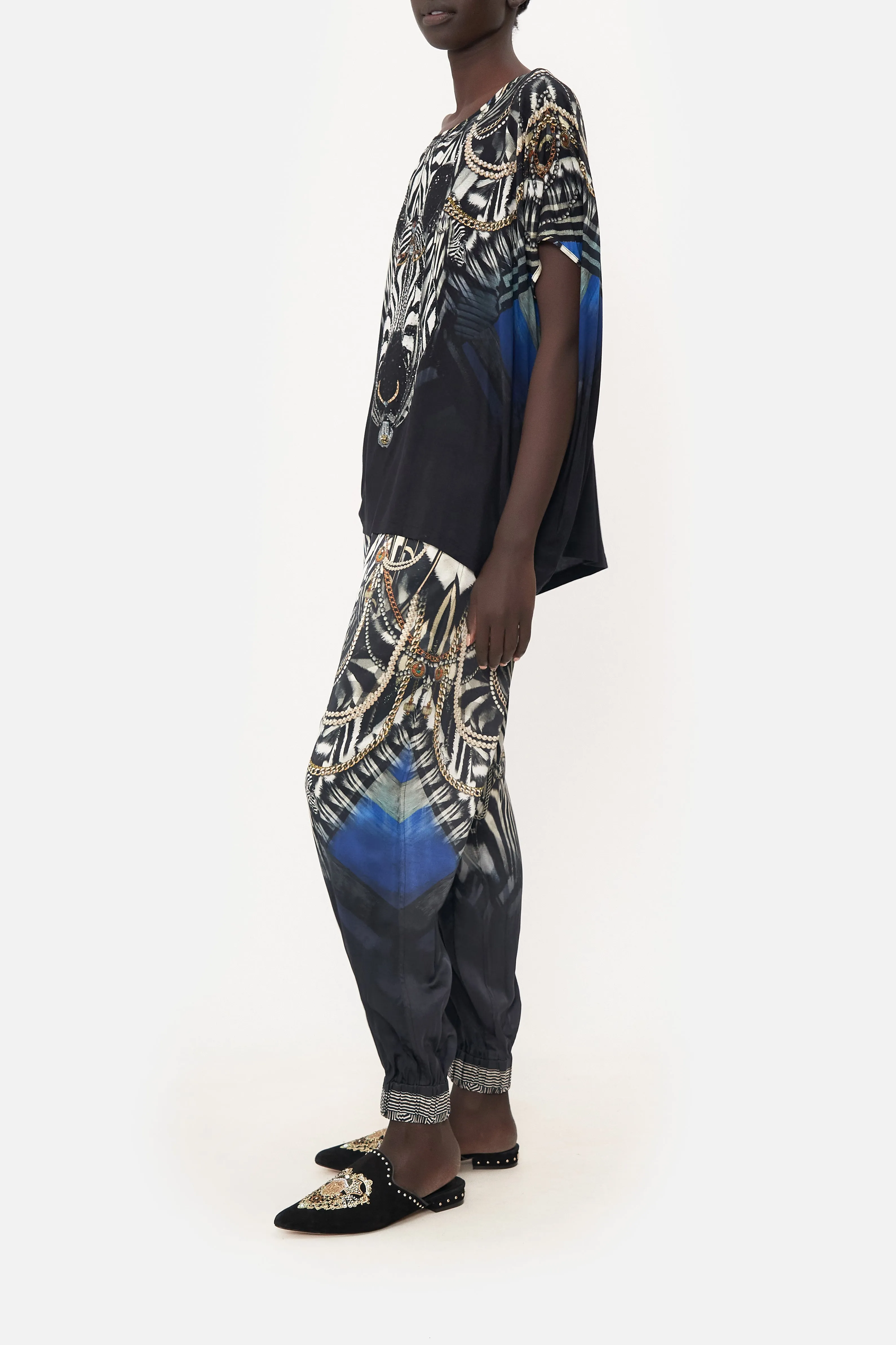 LOOSE FIT ROUND NECK TEE KNIGHT OF THE WILD sold by Camilla product image thumbnail 4