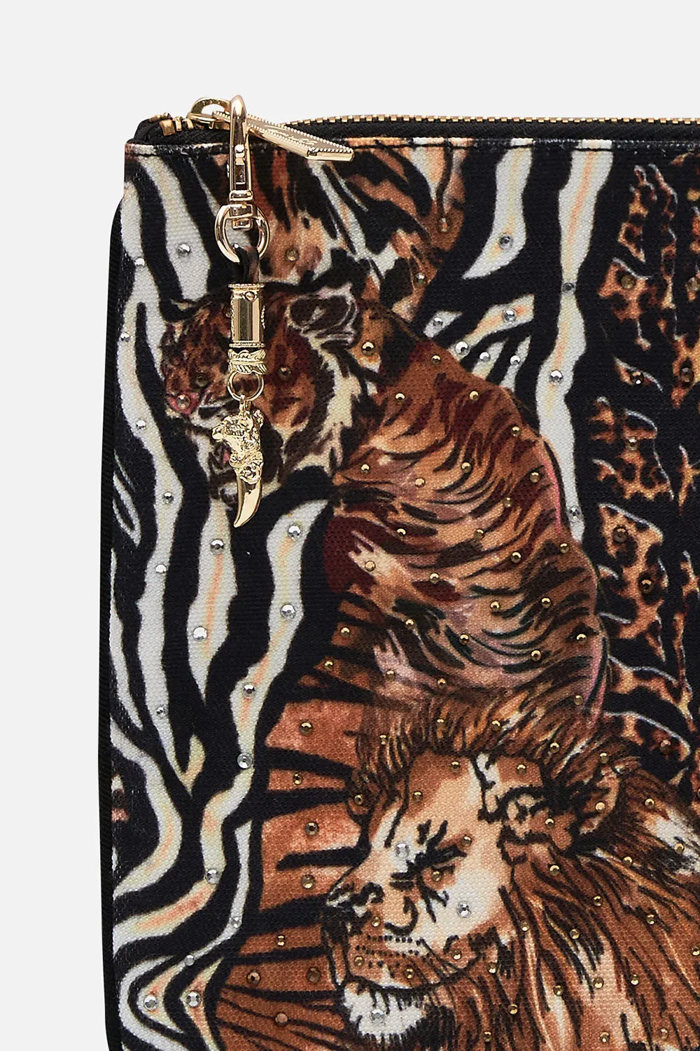 SMALL CANVAS CLUTCH WHATS NEW PUSSYCAT sold by Camilla product image thumbnail 2