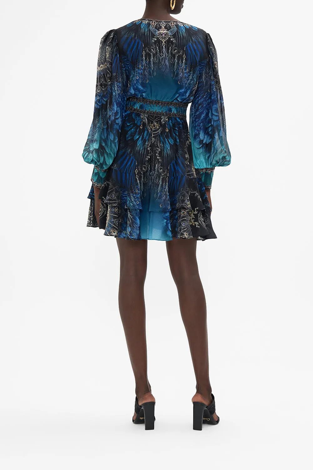 BUTTON FRONT FRILL DRESS GROUND CONTROL sold by Camilla product image thumbnail 2