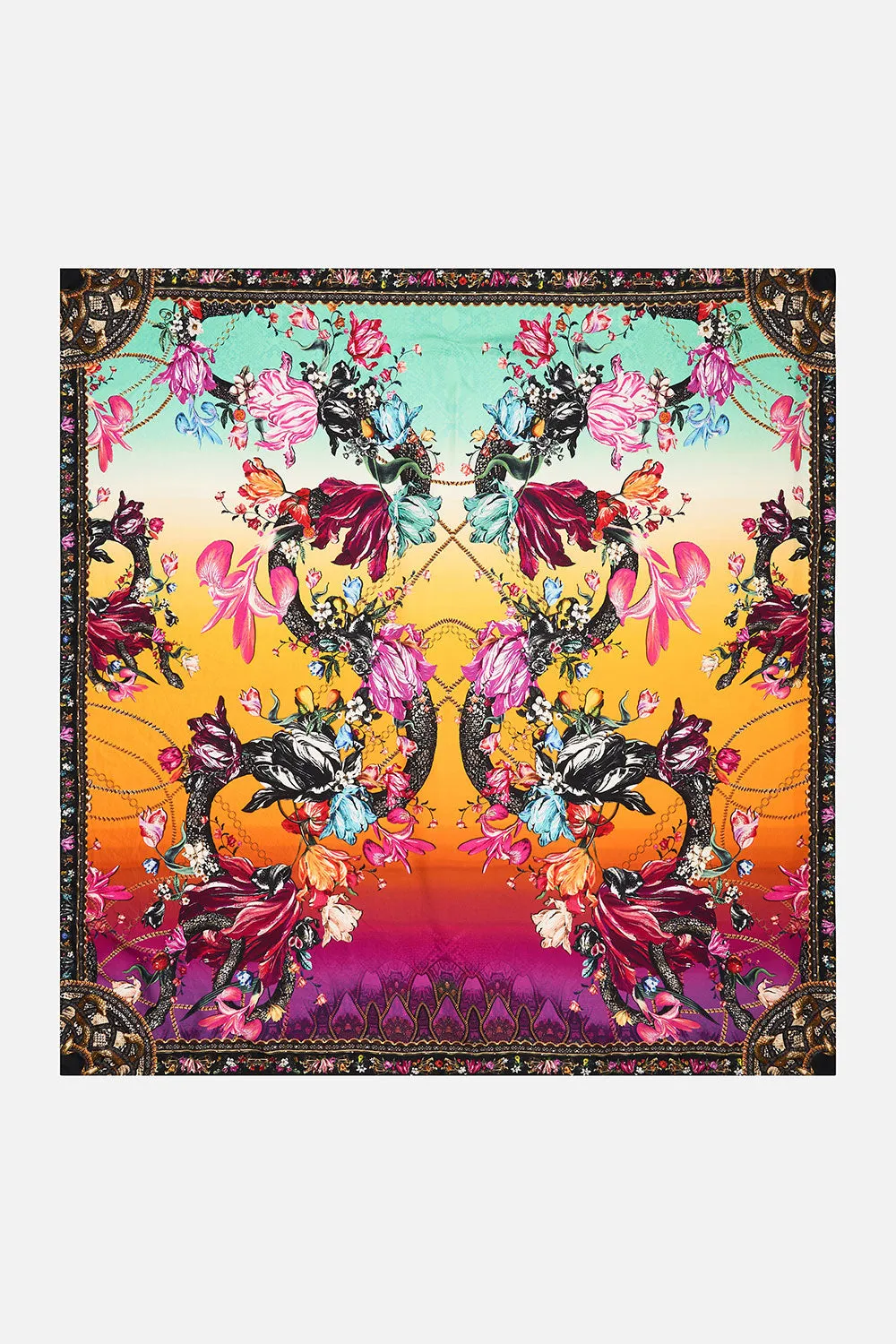 LARGE SQUARE SCARF VIPER ROOM sold by Camilla product image thumbnail 2