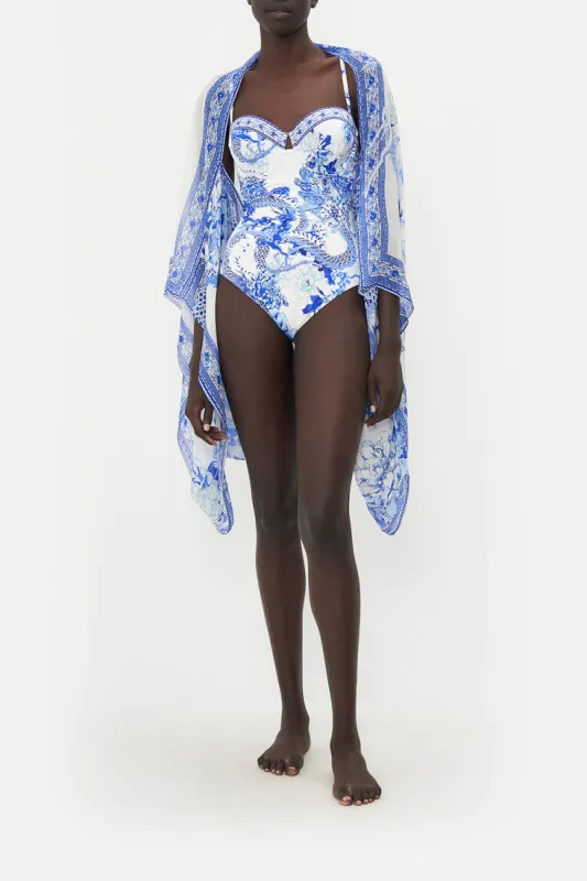 SILK SHRUG HEART OF A DRAGON sold by Camilla