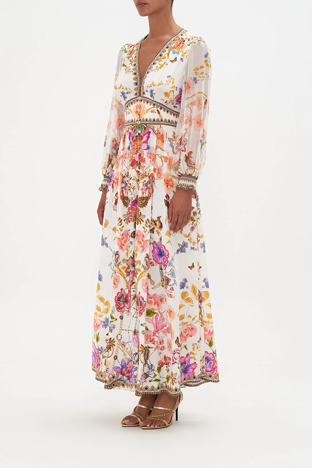 BUTTON DRESS WITH SHAPED WAISTBAND SPIDER GIRL sold by Camilla product image thumbnail 4