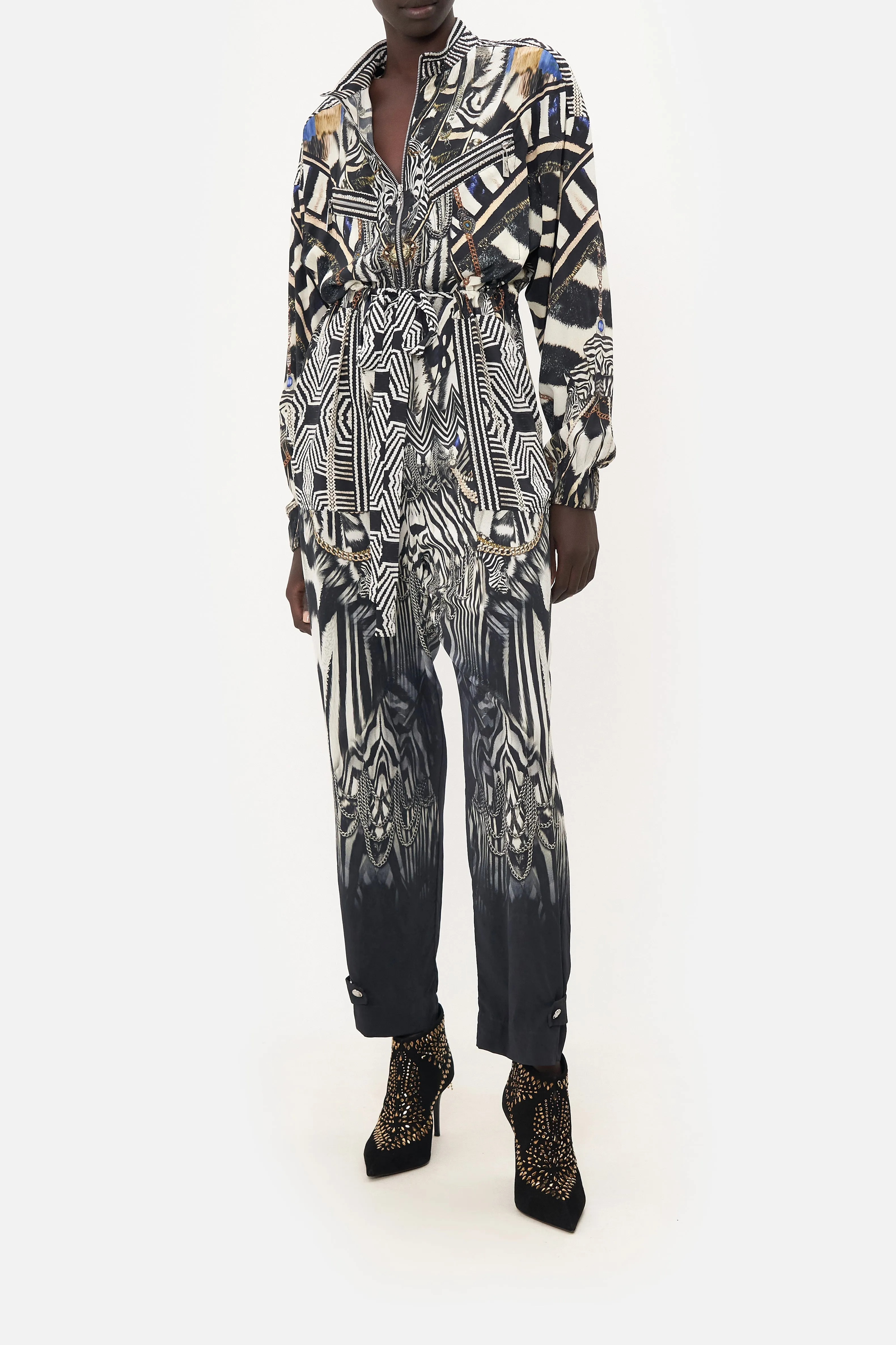 DRAWSTRING ZIP JUMPSUIT KNIGHT OF THE WILD sold by Camilla