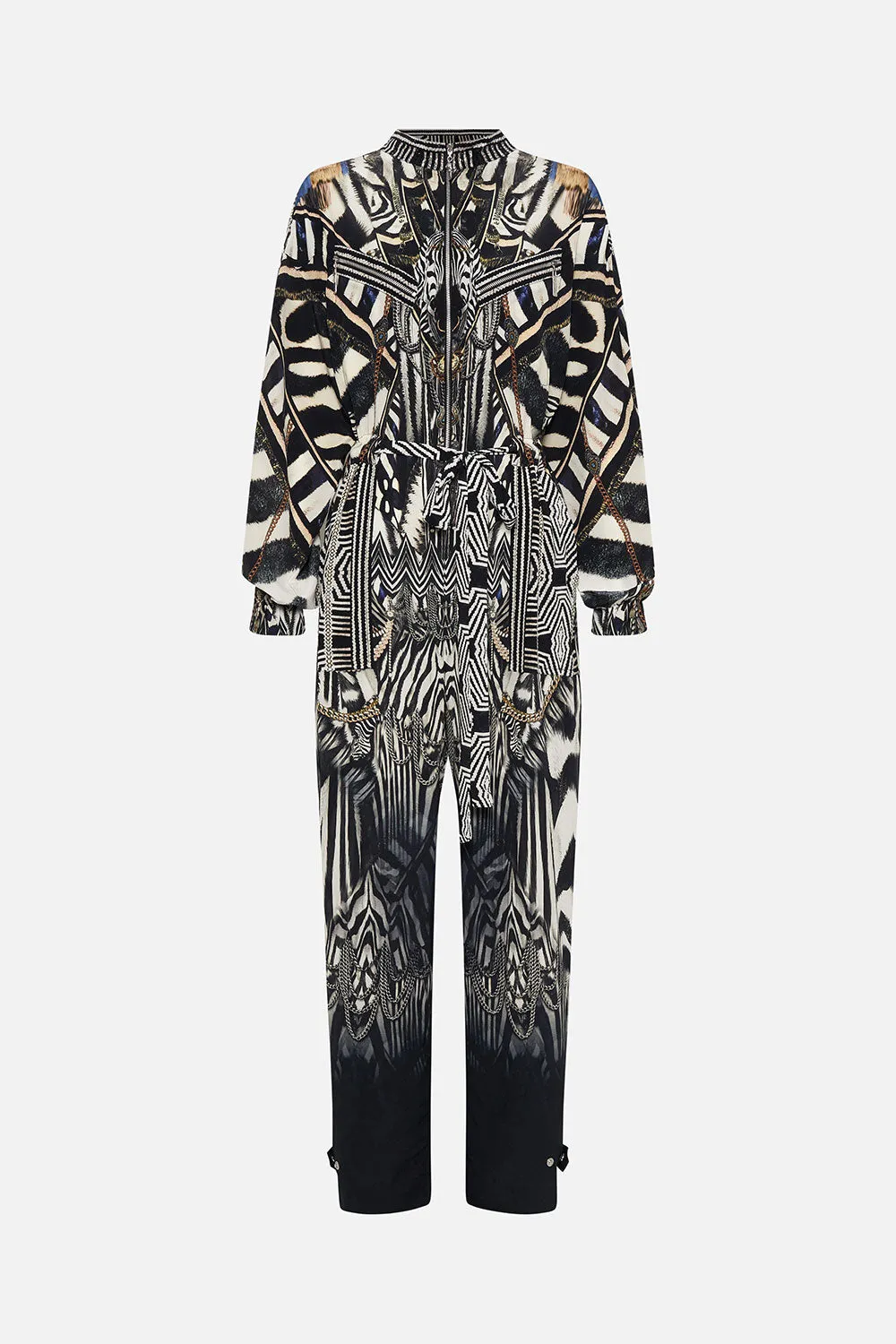 DRAWSTRING ZIP JUMPSUIT KNIGHT OF THE WILD sold by Camilla product image thumbnail 3