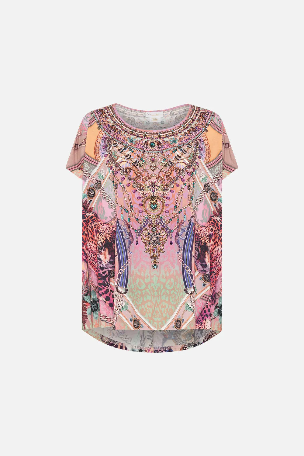 LOOSE FIT TEE KITTY KAT KLUB sold by Camilla product image thumbnail 3