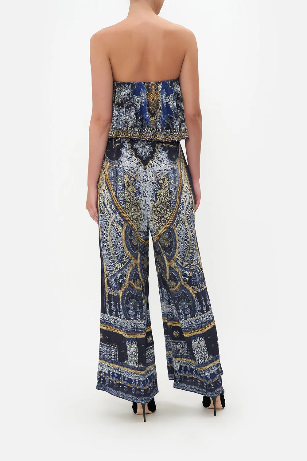 STRAPLESS JUMPSUIT WITH FRILL FOREVER FAMILY sold by Camilla product image thumbnail 2