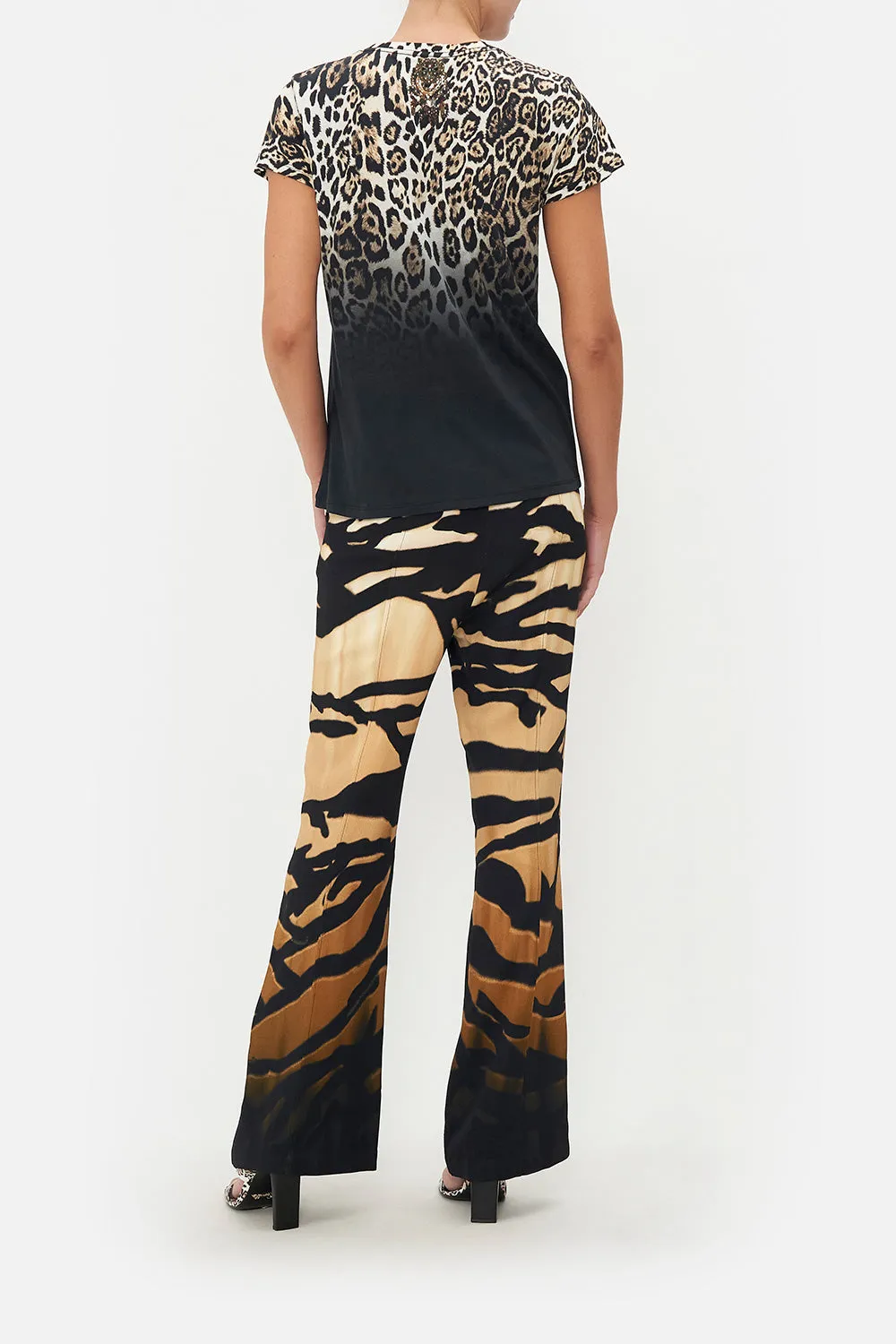 SLIM FIT ROUND NECK T-SHIRT COOL FOR CATS sold by Camilla product image thumbnail 2