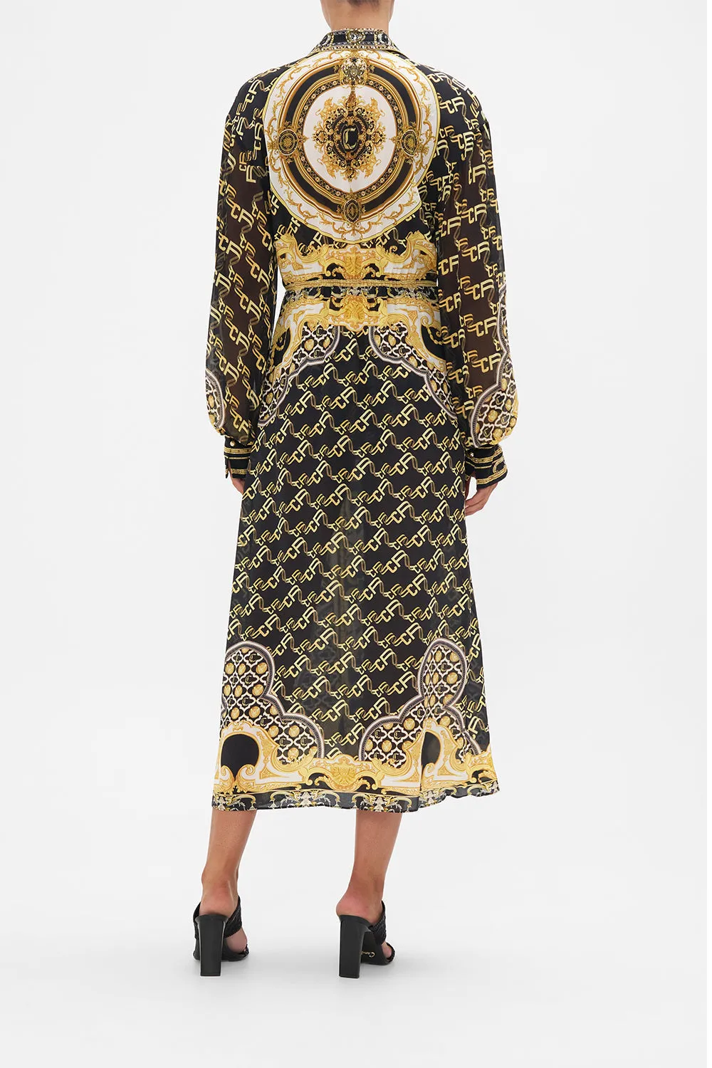 BUTTON DOWN BLOUSON SLEEVE DRESS TETHER ME NOT sold by Camilla product image thumbnail 5