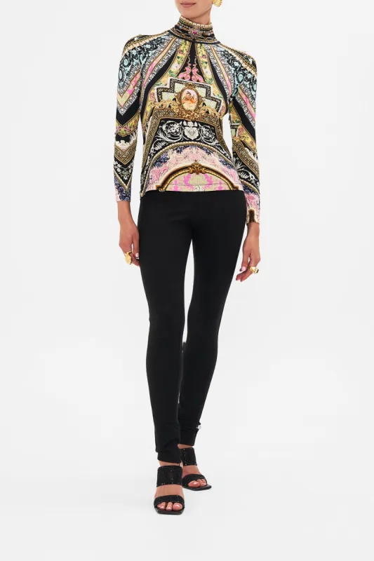 JERSEY TURTLENECK FLORENCE FIELD DAY made by Camilla