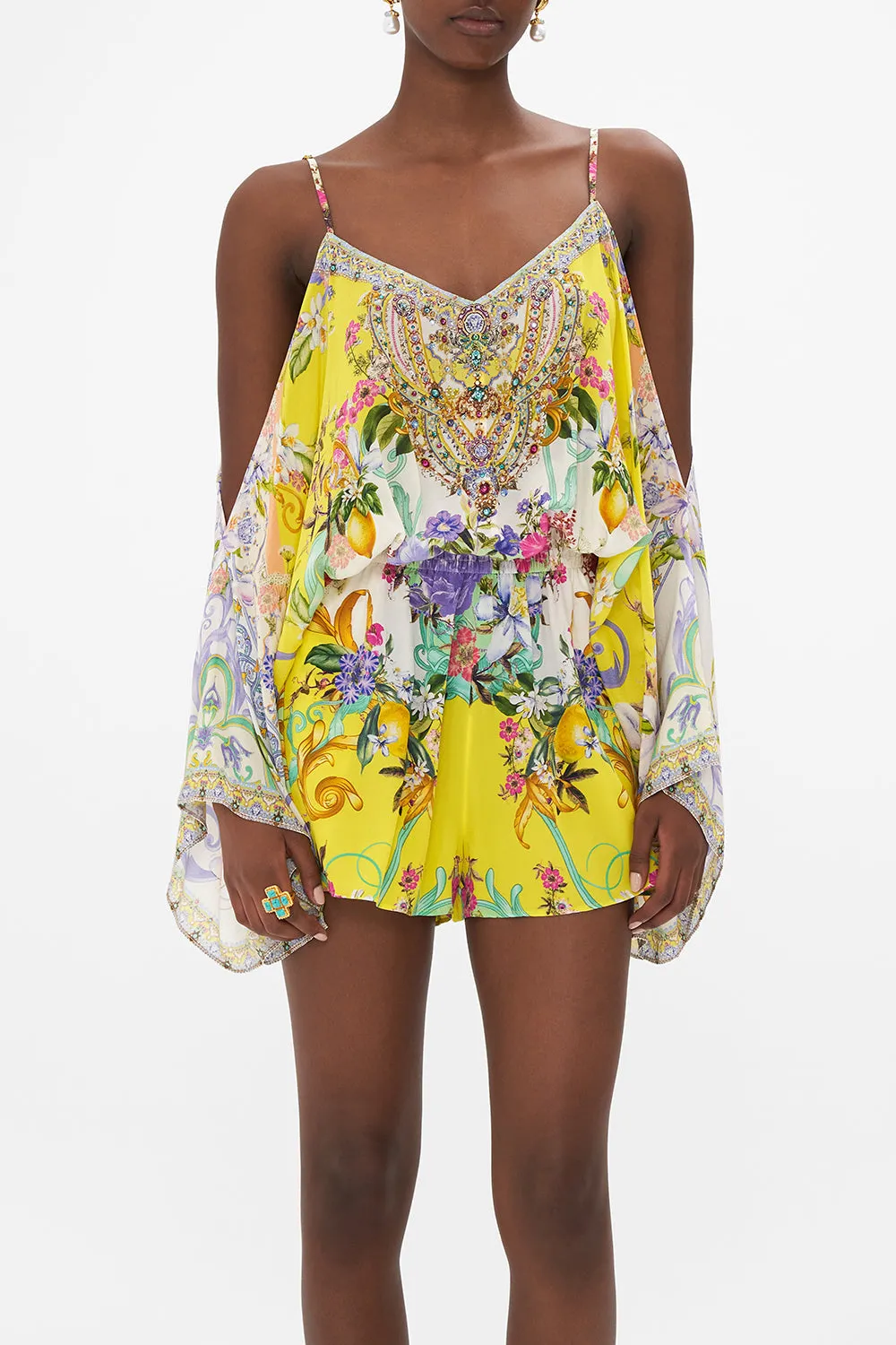 DROP SHOULDER PLAYSUIT CATERINA SPRITZ sold by Camilla product image thumbnail 5