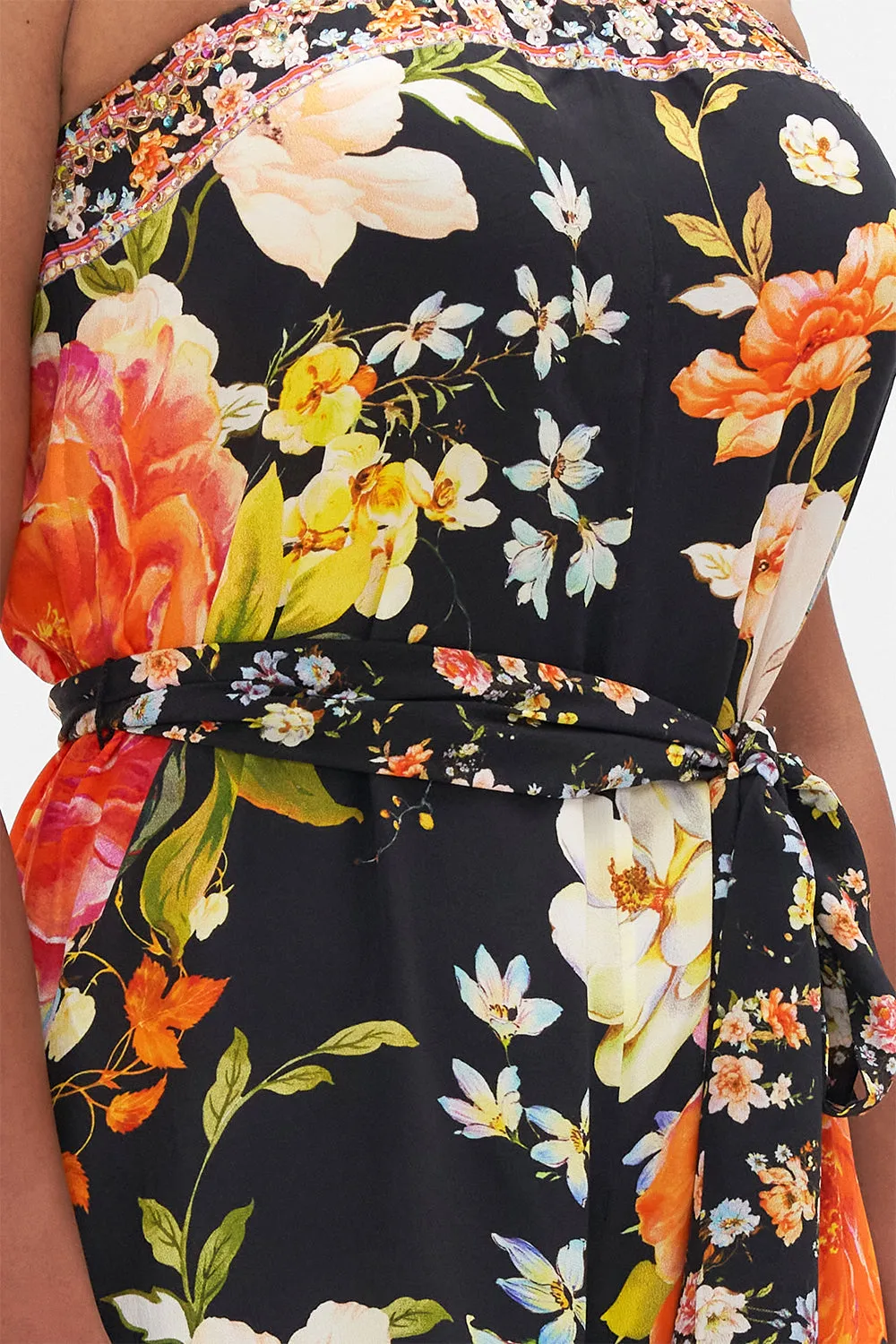 TIE WAIST STRAPLESS JUMPSUIT SECRET HISTORY sold by Camilla product image thumbnail 5