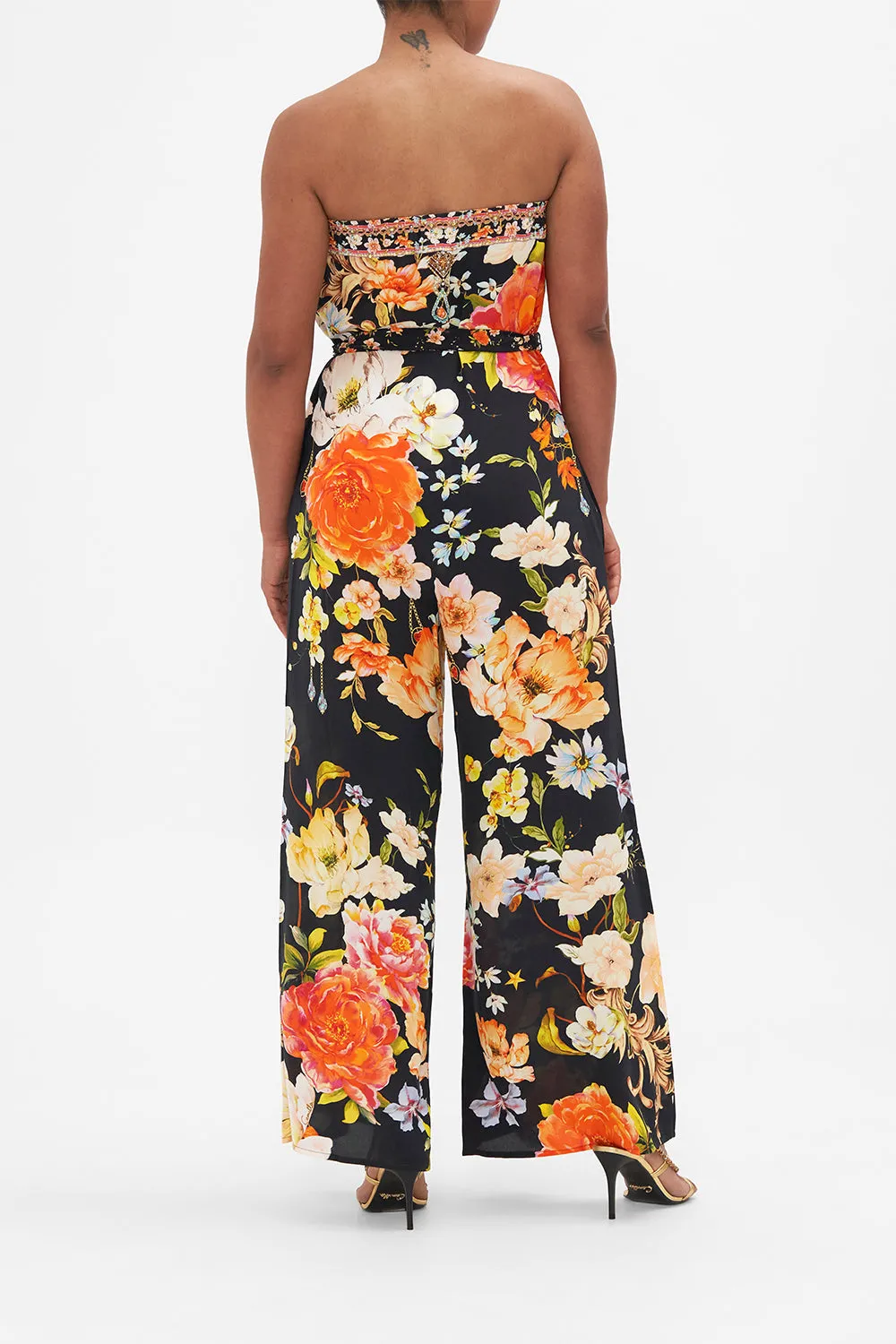 TIE WAIST STRAPLESS JUMPSUIT SECRET HISTORY sold by Camilla product image thumbnail 3