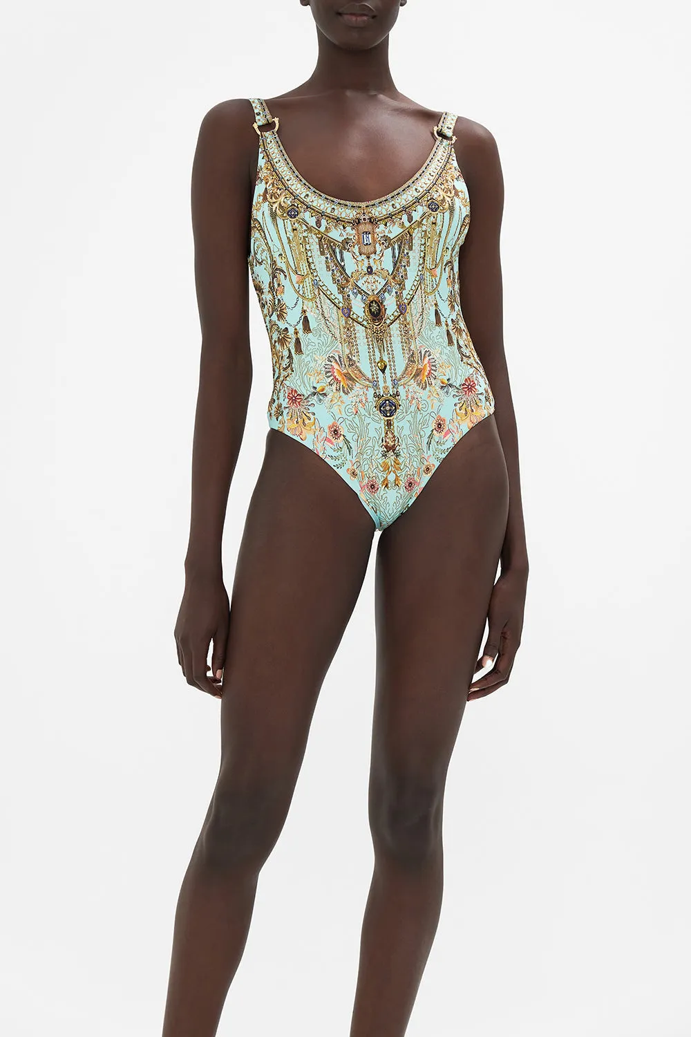SCOOP ONE PIECE WITH TRIMS ADIEU YESTERDAY sold by Camilla product image thumbnail 5