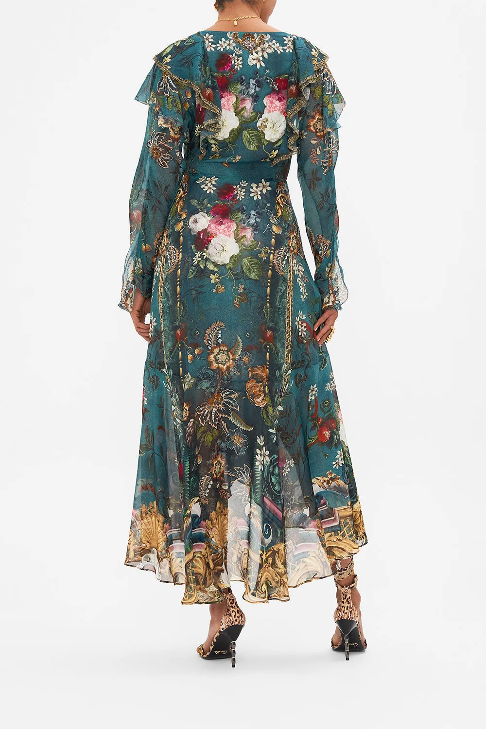 RUFFLE WRAP DRESS VERDIS WORLD sold by Camilla product image thumbnail 2